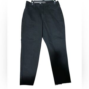 Hollister Black Curvy Ultra High-Rise Mom Jean Size 12R/W31R